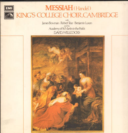 Handel-Messiah-King's College Cambridge-HMV-3x12" Vinyl LP Box Set