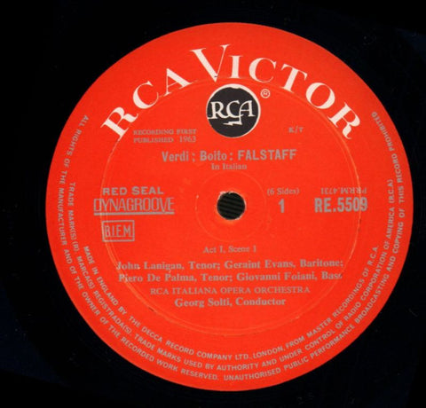 Falstaff-RCA-3x12" Vinyl LP Box Set-VG/Ex