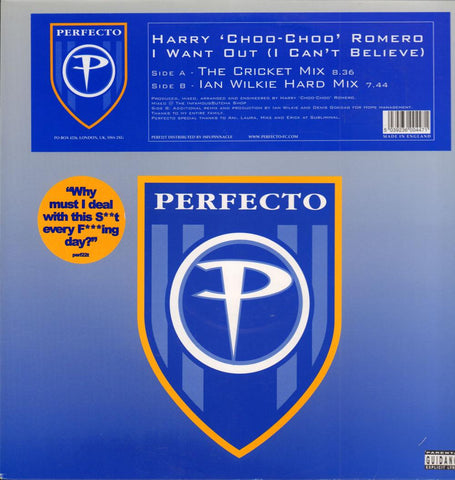 I Want Out-Perfecto-12" Vinyl