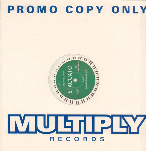 I Wanna Know-Multiply-12" Vinyl