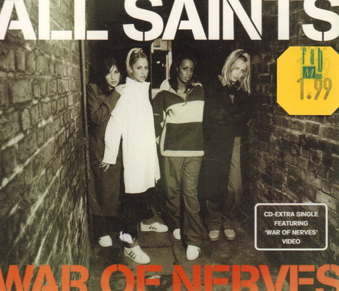 War Of Nerves CD 1-CD Single