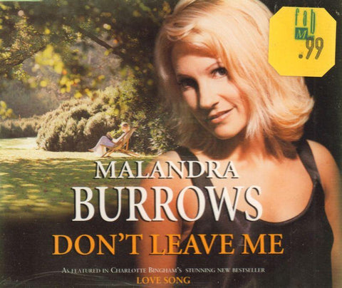 Dont Leave Me-CD Single