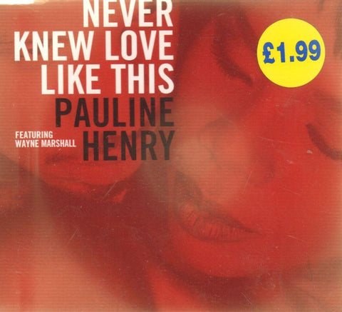 Never Knew Love-CD Single