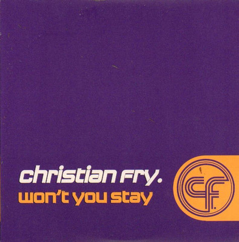 Won't You Stay-CD Single