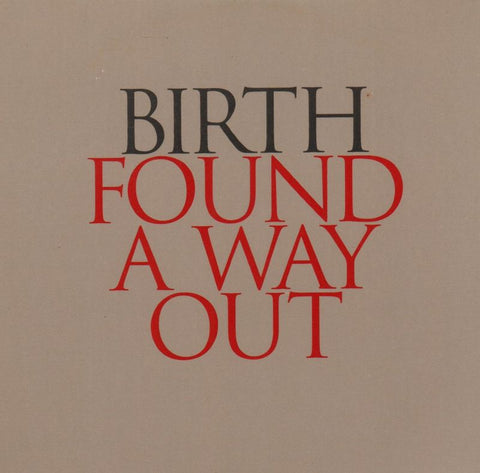 Found A Way Out-Hut Recordings-CD Single