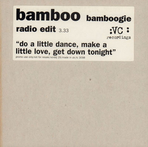 Bamboogie-VC Recordings-CD Single