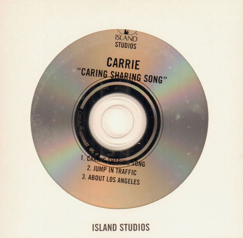 Caring Sharing Song-Island-CD Single