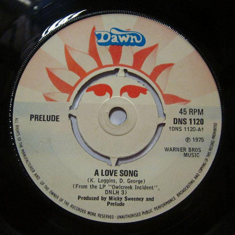 Prelude-A Love Song-Dawn-7" Vinyl P/S