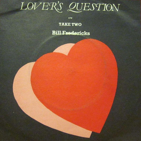 Bill Fredricks-Lover's Question-Unigram-7" Vinyl P/S