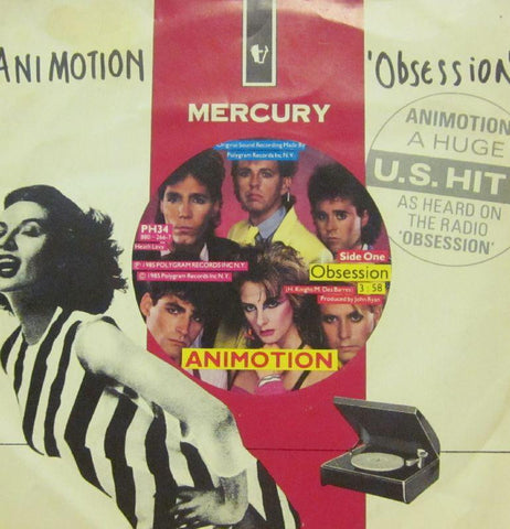 Animotion-Obession-Mercury-7" Vinyl P/S