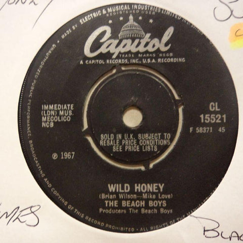 Beach Boys-Wild Honey/ Wind Chimes-Capitol-7" Vinyl