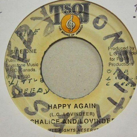 Chalice And Lovindeer-Happy Again-TSOJ-7" Vinyl