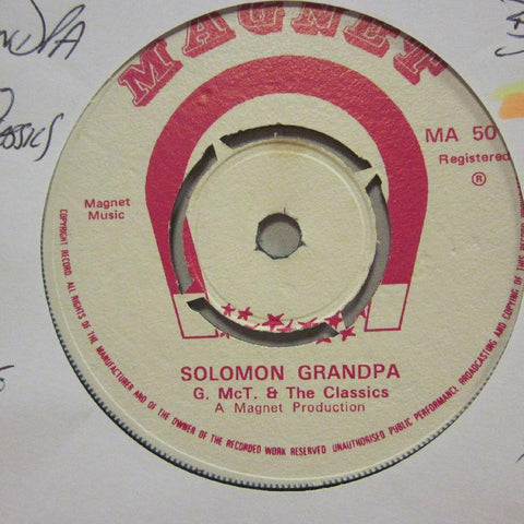 G.McT & The Classics/B.Spence-Solomon Grandpa/ Diana-Magnet-7" Vinyl