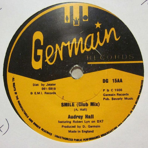Audrey Hall-Smile-Germain-7" Vinyl