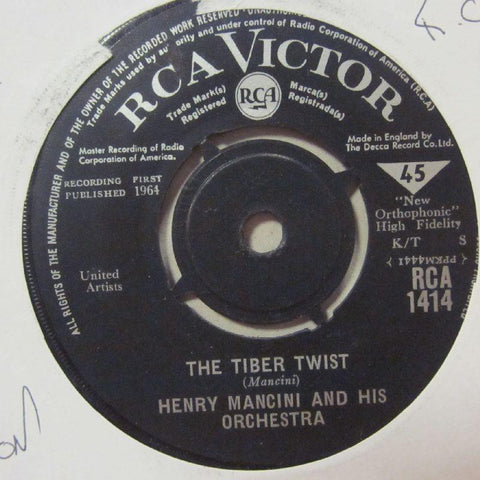 Henry Mancini & His Orchestra-The Tiber Twist/ How Soon-RCA Victor-7" Vinyl