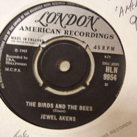 Jewel Akens-The Birds & The Bees/ Tic Tac Toe-London-7" Vinyl