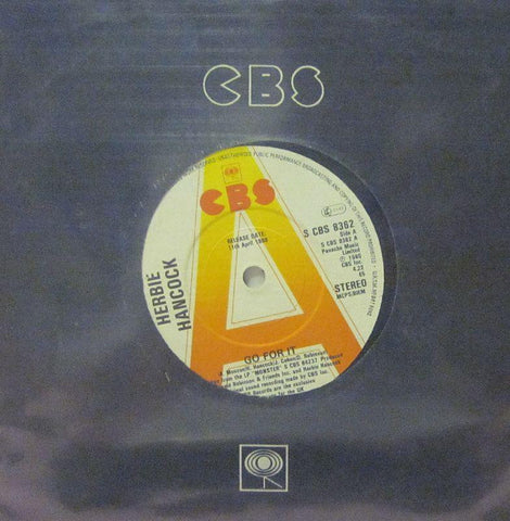 Herbie Hancock-Go For It-CBS-7" Vinyl