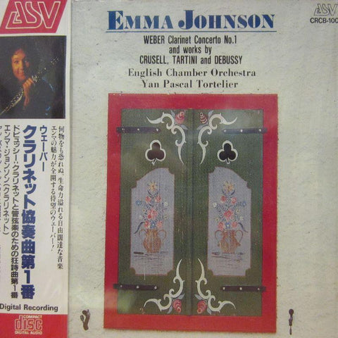 Emma Johnson-Clarinet Concerto No.1-ASV-CD Album