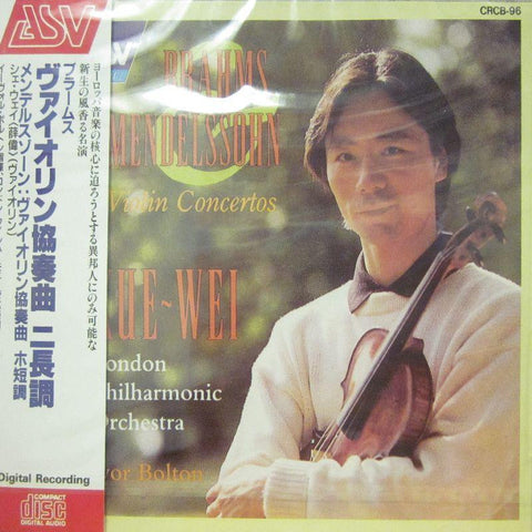 Brahms/Mendelssohn-Violin Concertos-ASV-CD Album