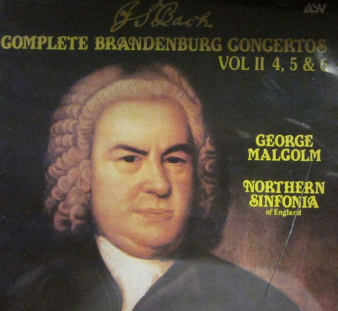 Bach-Complete Brandburg Concertos Vol II 4,5,6-ASV-CD Album