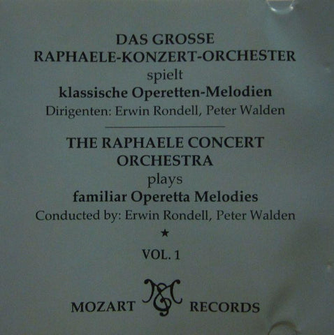 Das Grosse Raphaele Konzert Orchester-Kassischr Operetten Melodien Vol.1-Mozart-CD Album