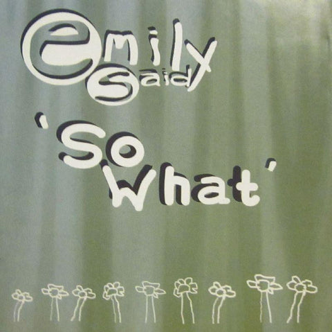 Emily Said-So What-CD Album