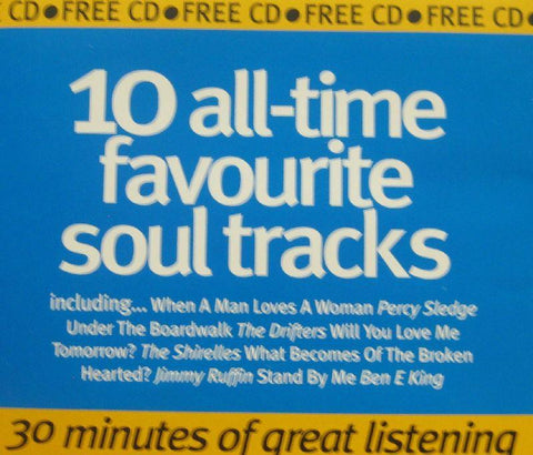 Various Soul-10 All Time Favourite Soul Tracks-K Tel-CD Album