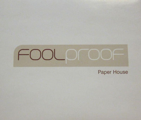 Foolproof-Paper House-Island-CD Single