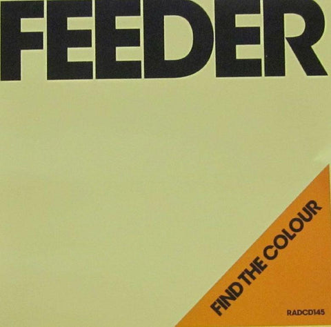 Feeder-Find The Colour-ECHO-CD Single