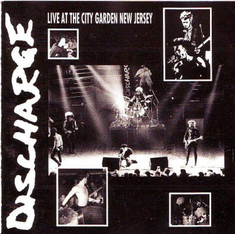 Discharge-Live At The City Garden New Jersey-Clay-CD Album