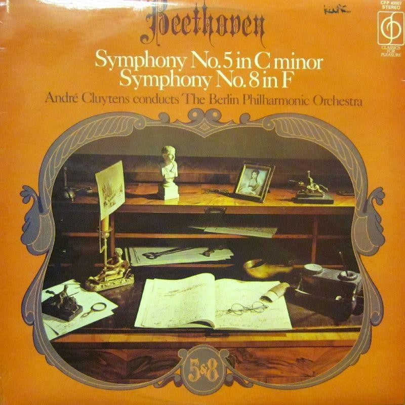 Beethoven-Symphony No.5 & 8-Classics For Pleasure-Vinyl LP