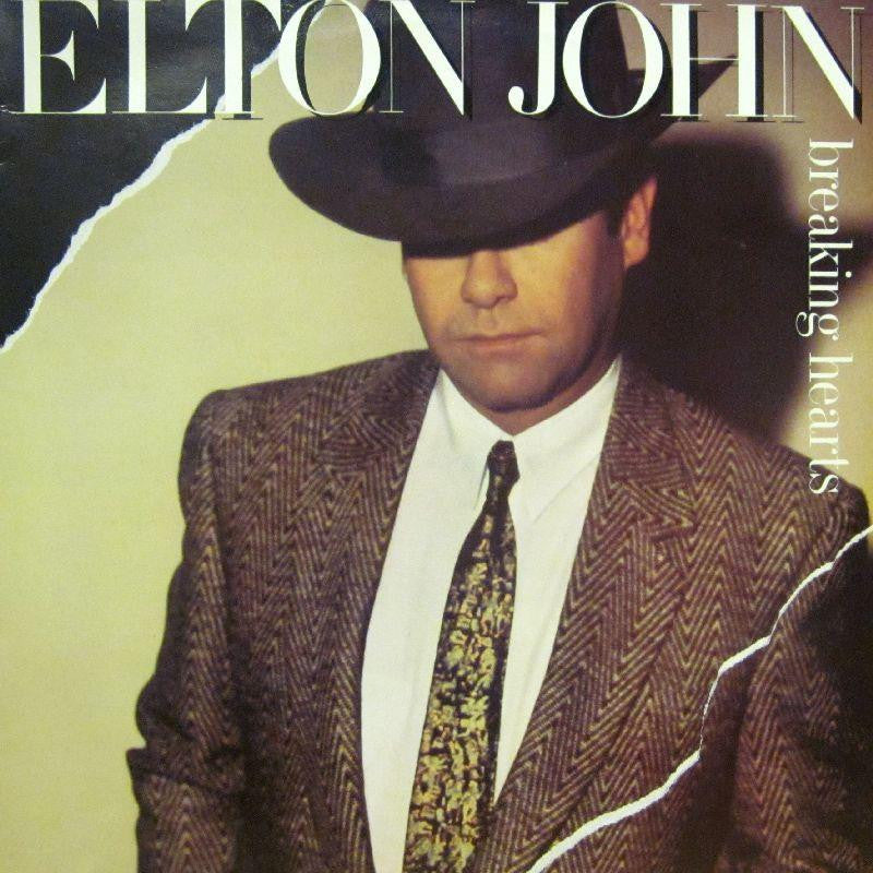 Elton John-Breaking Hearts-Rocket Record Company-Vinyl LP