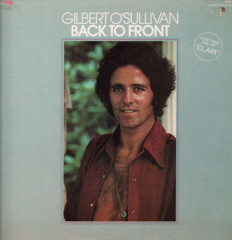 Gilbert O' Sullivan-Back To Front-MAM-Vinyl LP