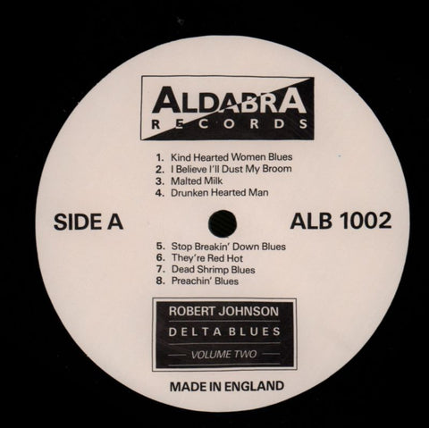 Delta Blues Volume Two-ALDABRA-Vinyl LP-Ex+/NM