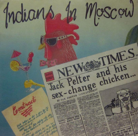 Indians In Moscow-Jack Pelter & His Sex Change Chicken-Kennick-7" Vinyl
