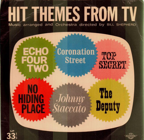 Bill Sheperd Orchestra-Hit Themes From TV-Rainbow-7" Vinyl P/S