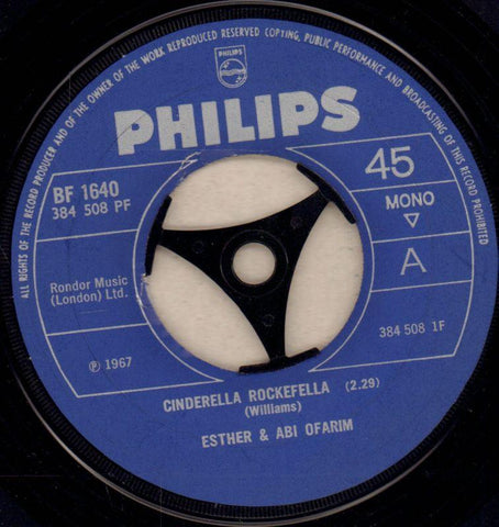 Esther & Abi Ofarim-Cinderella Rockfella-Philips-7" Vinyl
