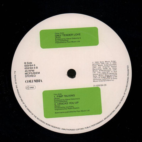 Only Tender Love-Columbia-12" Vinyl P/S-VG/Ex-