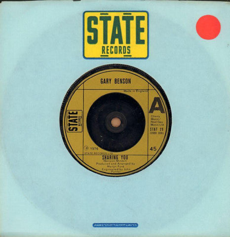 Gary Benson-Sharing You /Old Folk-State-7" Vinyl