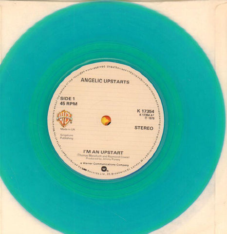 Angelic Upstarts-I'm An Upstart / Leave Me Alone-Warner-7" Vinyl