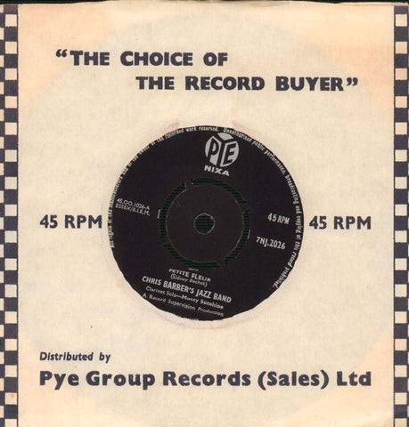 Chris Barber-Petite Fleur / Bugle Boy March-Pye-7" Vinyl