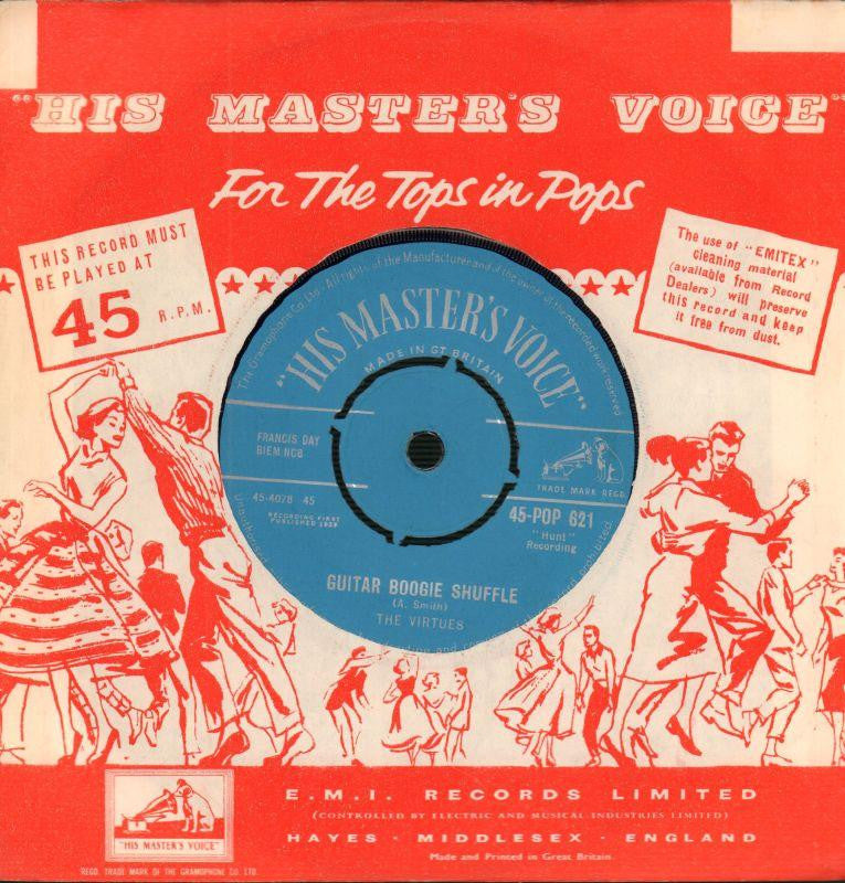 The Virtues-Guitar Boogie Shuffle / Guitar In Orbit-HMV-7" Vinyl