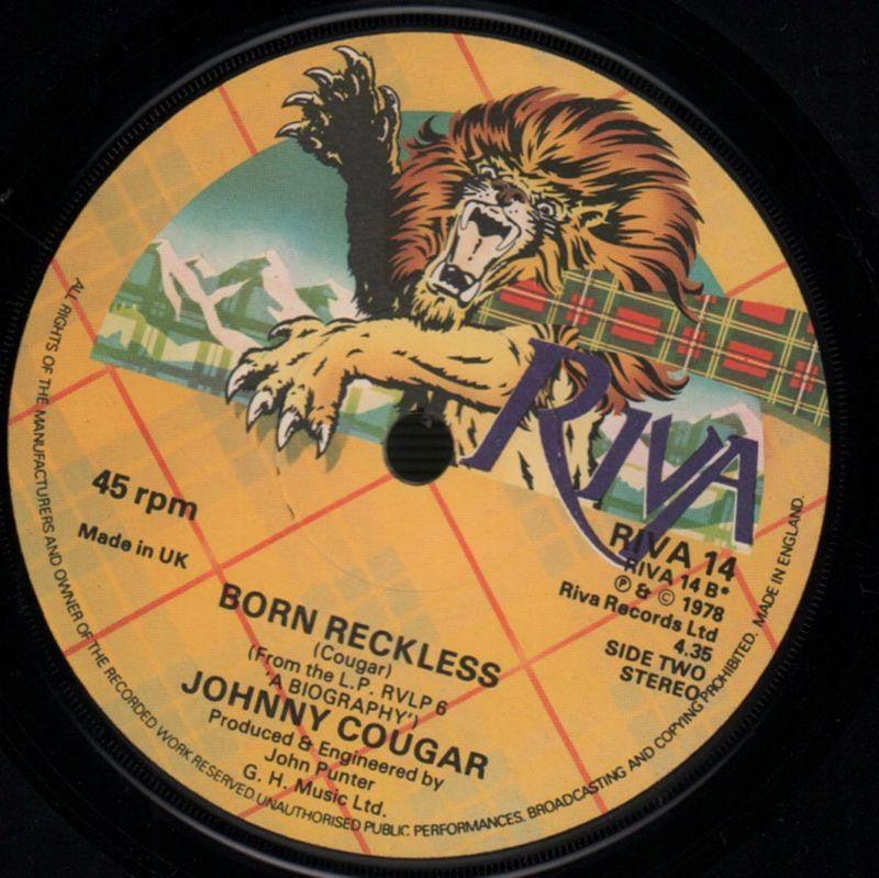 I Need A Lover-Riva-7" Vinyl-VG/Ex