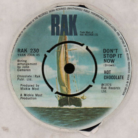 Don't Stop It Now/ Beautiful Lady-RAK-7" Vinyl