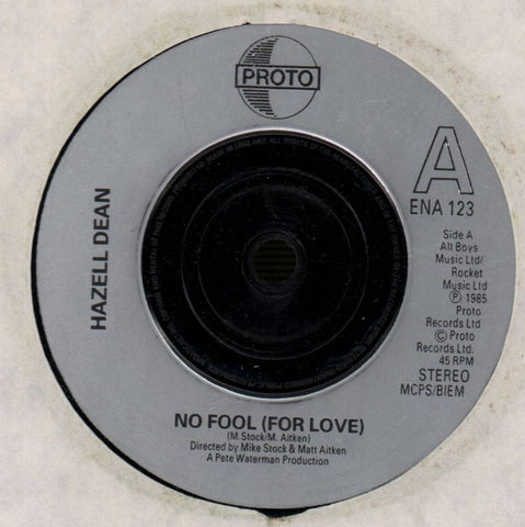 No Fool-Proto-7" Vinyl