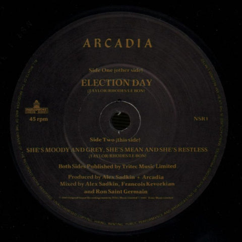 Election Day-Parlophone-7" Vinyl Gatefold-VG/VG