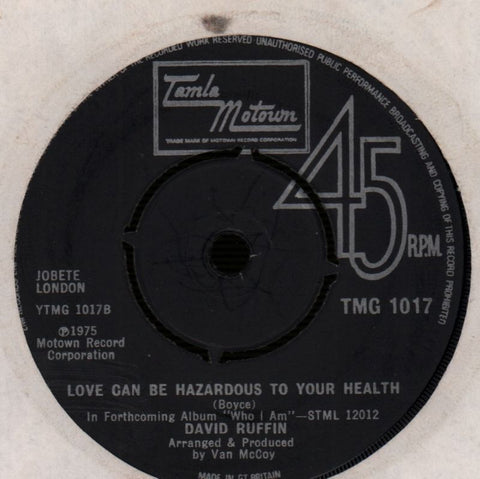 Walk Away From Love/ Love Can Be Hazardous-Tamla Motwon-7" Vinyl-VG/VG