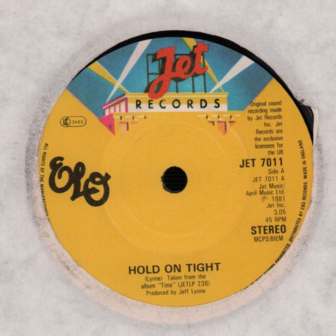 Hold On Tight/ When The Time Stood Still-Jet-7" Vinyl