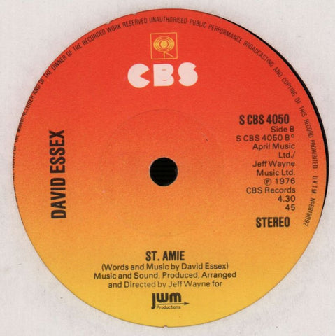 City Lights/ St Aime-CBS-7" Vinyl-VG/VG