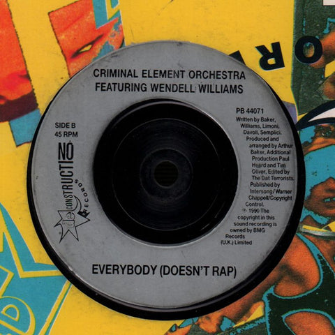 Everybody-Deconstruction-7" Vinyl P/S-VG/VG